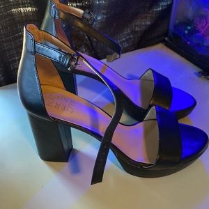 Black heels. Size 10